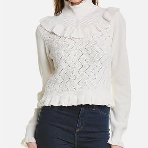 French Connection Mozart Camilla Lace Sweater